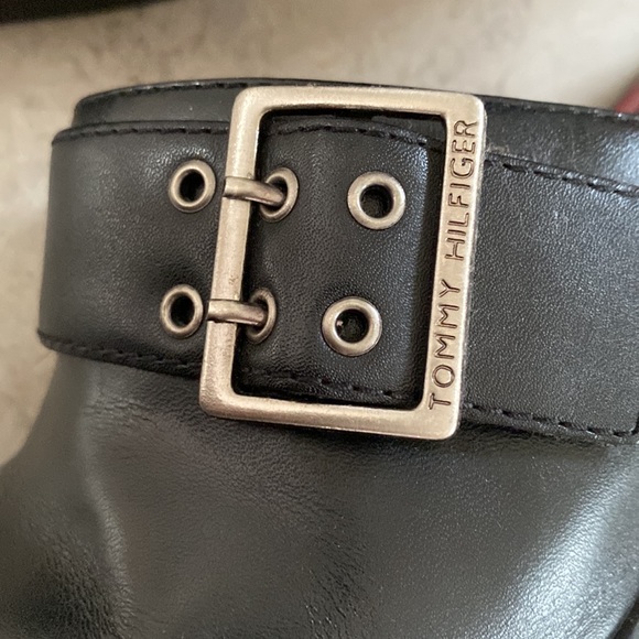 Calvin Klein Black Square Toe Heels 7.5 - Picture 3 of 9